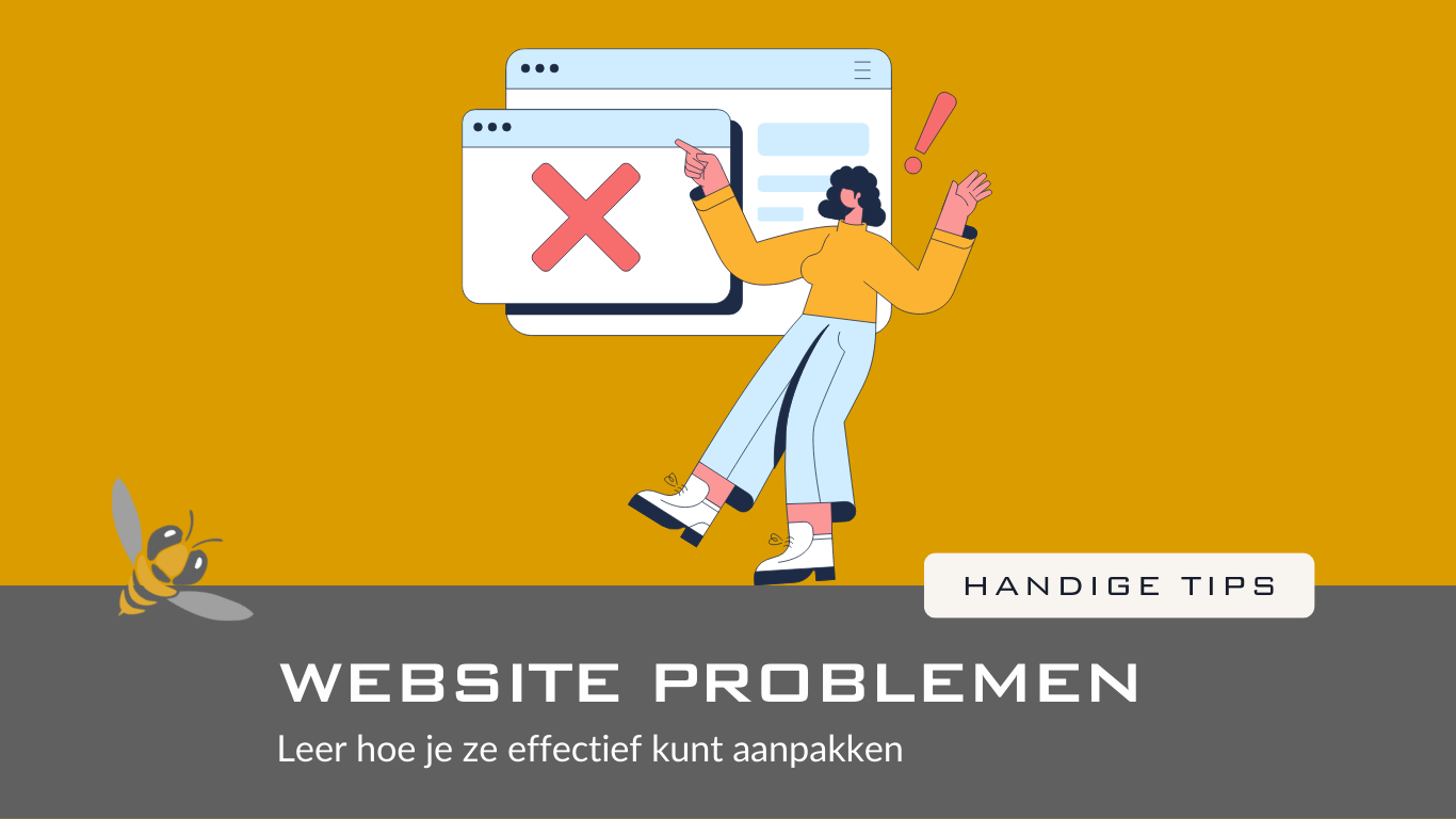 website problemen, websiteproblemen